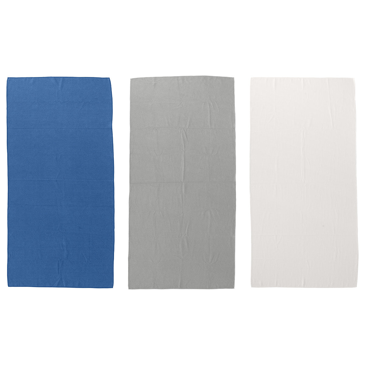 Seaside 30" x 60" Waffle Microfiber Beach Towel