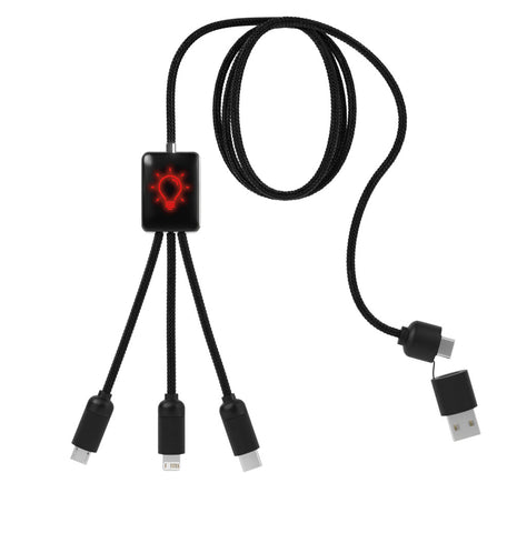 SCX Innovative Design™ 5-in-1 Eco Easy-to-Use Cable