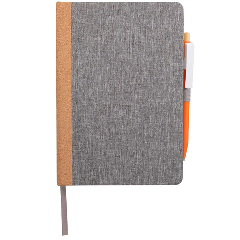 5.5'' x 8.5'' Recycled PET and Cork Bound Journal