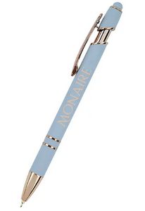 Ultima Stylus Gel Glide Pen - Rose Gold