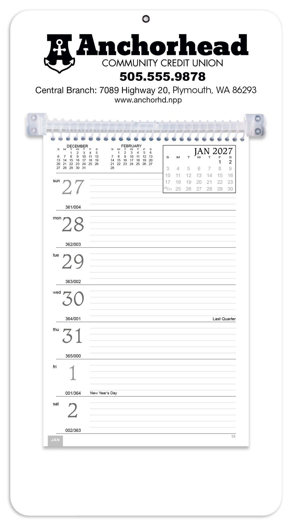 Triumph Calendars Weekly Memo Calendar image