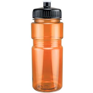 20 Oz. Translucent Recreation Bottle w/ Push Pull Lid