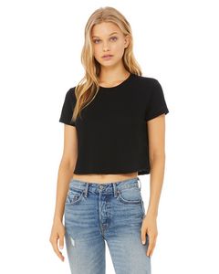 BELLA+CANVAS Ladies' Flowy Cropped T-Shirt
