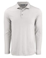 Cutter & Buck Coastline Epic Comfort Eco Recycled Mens Long Sleeve Polo