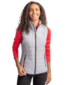 Cutter & Buck Rainier PrimaLoft? Womens Eco Insulated Full Zip Puffer Vest