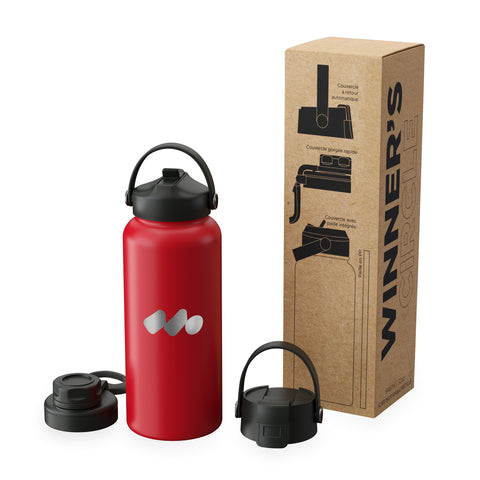 Winner'S Circle 32oz Recycled Stainless Bottle W/ Cap Kit