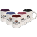 Full Colour Ceramic Colour Accent Mug 11 Oz