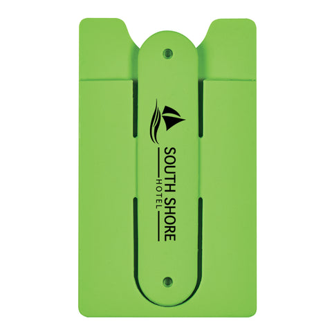 Silicone Phone Wallet With Stand