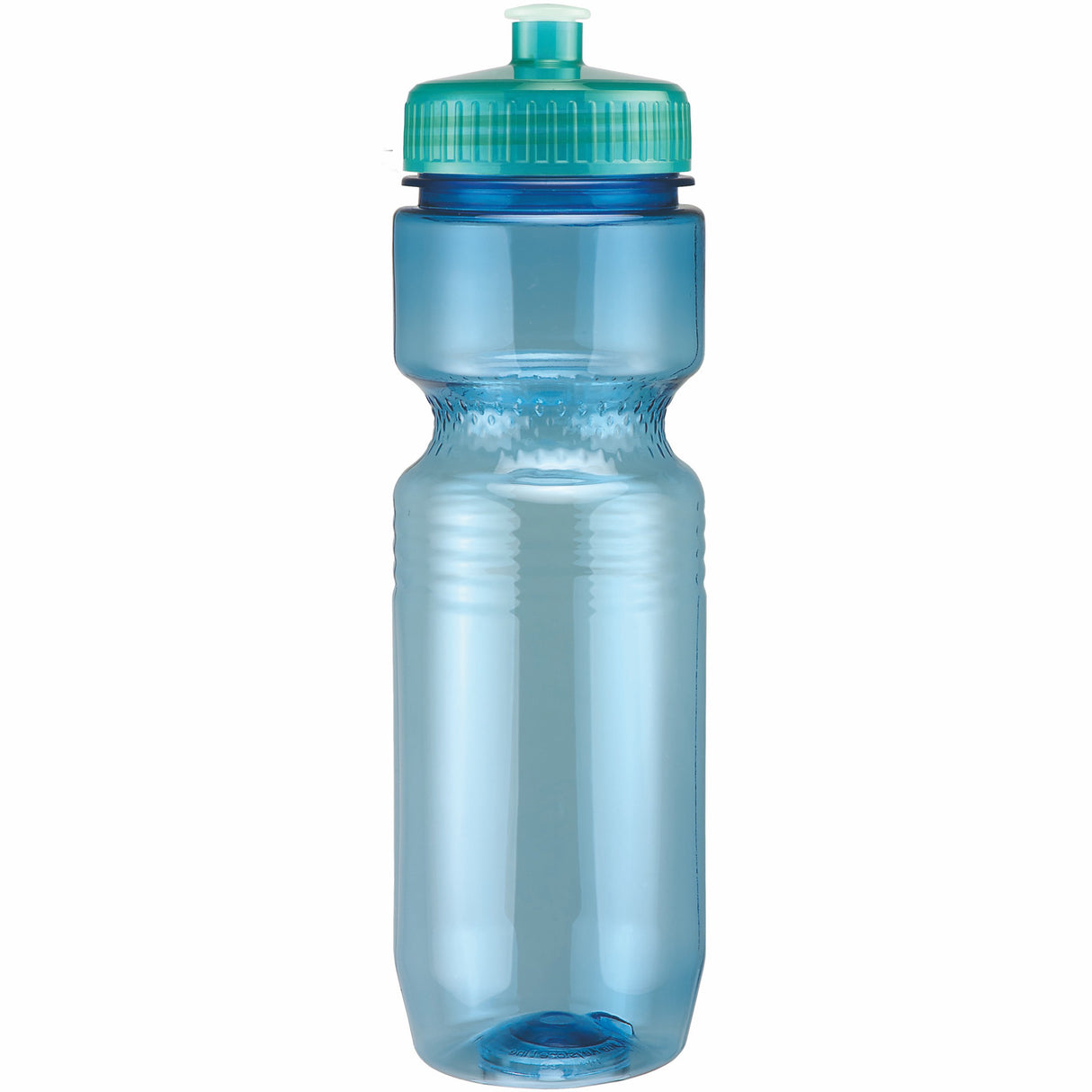 Blue/Translucent Aqua Blue Lid