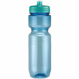 Blue/Translucent Aqua Blue Lid