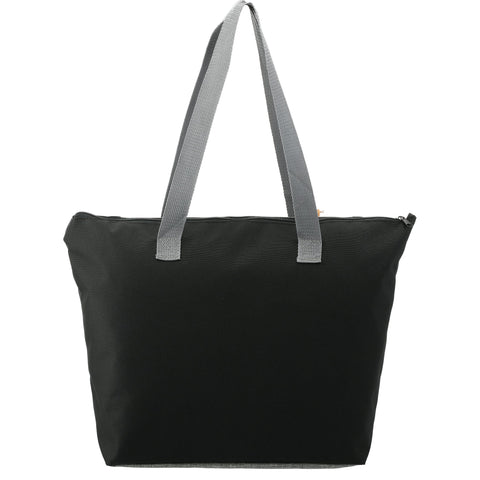 Reclaim Two-Tone Recycled Zippered Tote
