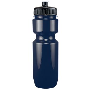 22 Oz. Bike Bottle w/ Push Pull Lid - Solid Colors