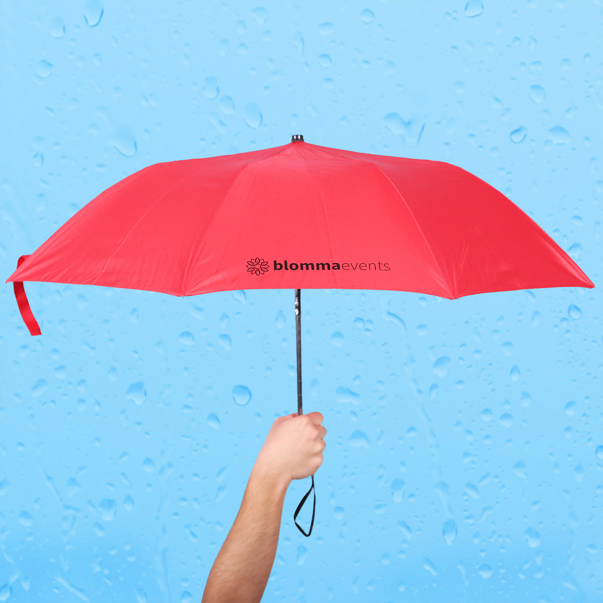 Folding Umbrella: 42" Arc: 42" Arc