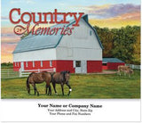 Country Memories Stapled Wall Calendar