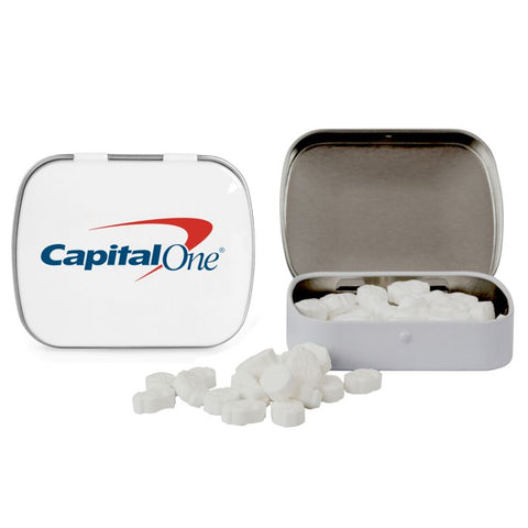 Domed Tin with Dollar Shaped Mints