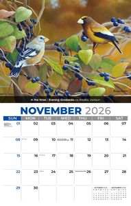 Galleria Wall Calendar 2026 Garden Birds