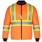 Hi-Vis Orange/Silver/Yellow
