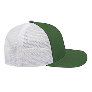 000379 Cap America Poly/Cotton Trucker Mesh Back Cap
