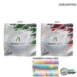 72 Hr Fast Ship - Microfiber Dri-Lite Suede Shammy Cooling 2-Tone Towel, 15x15, Sublimated 2 sides