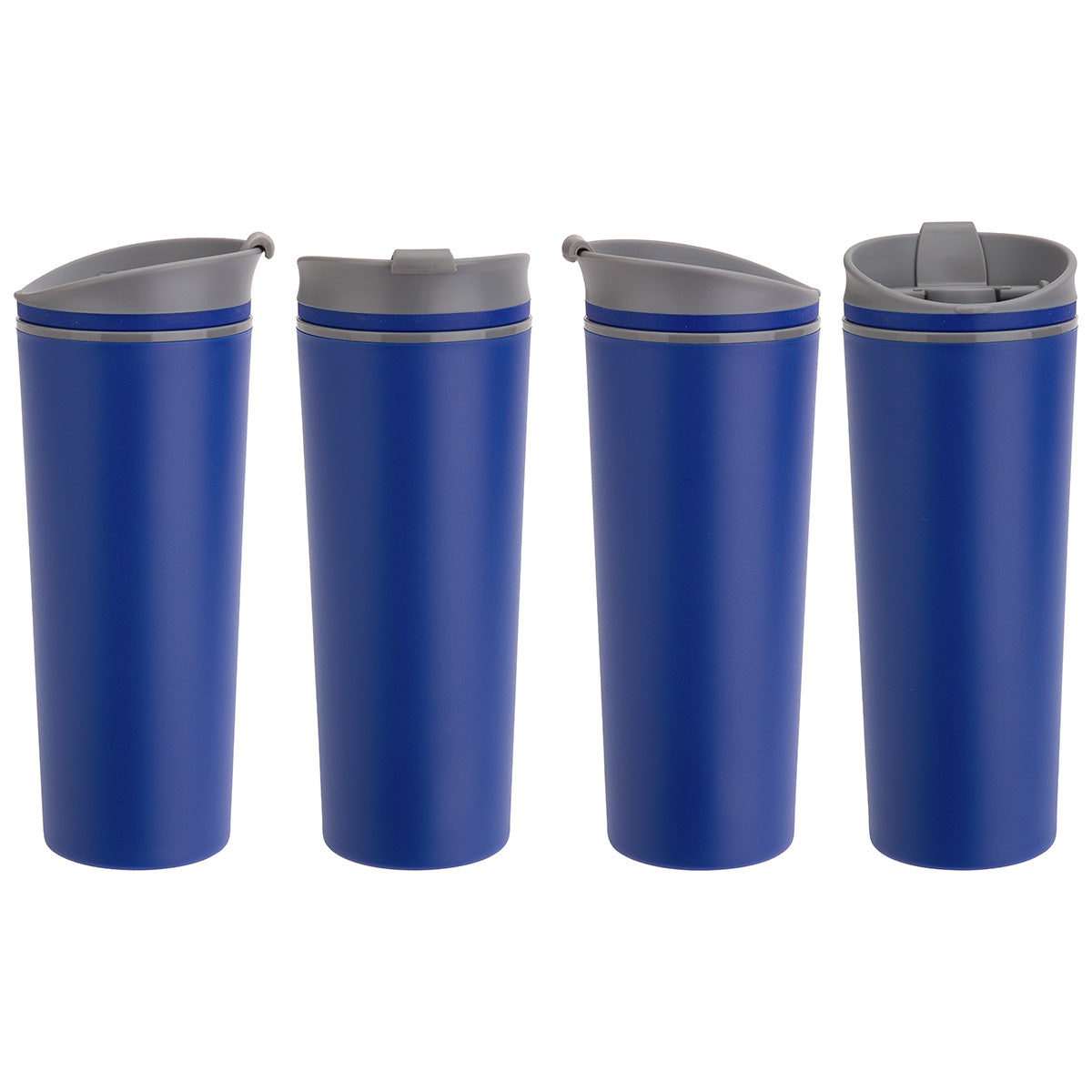 Commuter 17 oz Double-wall Polypropylene Tumbler with Flip Top Closure