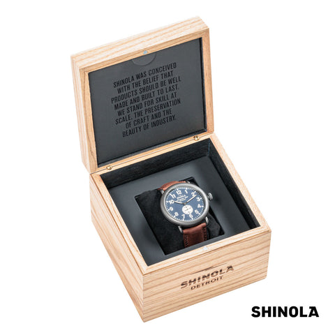 Shinola® Runwell Watch - Midnight Blue/Cattail