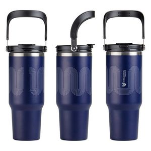 SENSO® Venture DuoFlow 40 oz Vacuum Insulated Stainless Steel Travel Tumbler