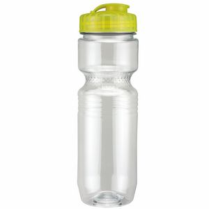 26 Oz. Translucent Jogger Bottle with Flip Top Lid