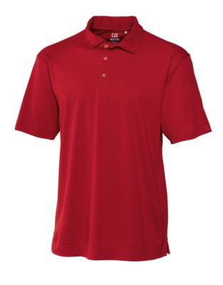 Cutter & Buck CB Drytec Genre Textured Solid Mens Big and Tall Polo