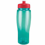 Aqua Blue/Red Lid Blank