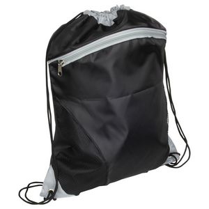 Cyclone Mesh Curve Polyester Drawstring Backpack