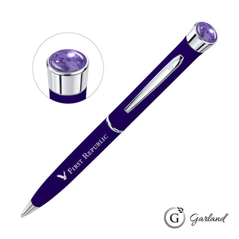 Garland? Color Matte Aura Twist Pen - Chrome