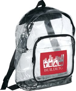 Rally Event Friendly Clear Backpack