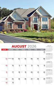 Galleria Wall Calendar 2026 Homes