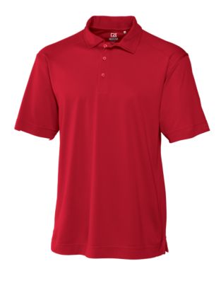 Cutter & Buck CB Drytec Genre Textured Solid Mens Big and Tall Polo