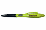 Dual Plastic Side Slide Action Pen/ Highlighter (3-5 Days)