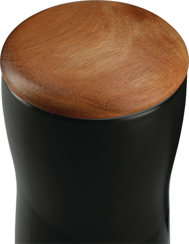 10 Oz. Reno Double Wall Ceramic Tumbler w/Wood Lid