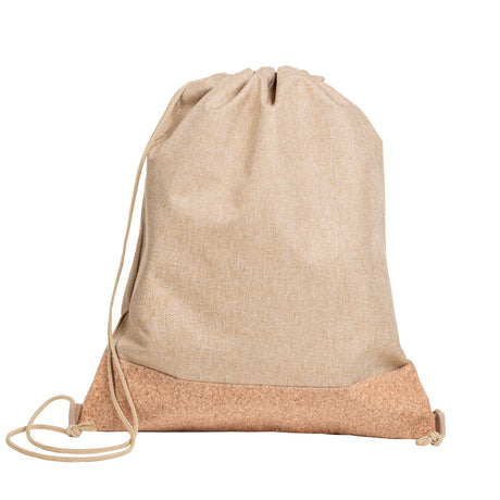 County Drawstring Bag with Cork Bottom