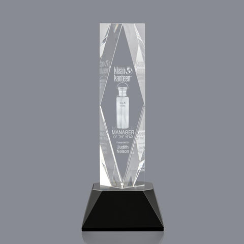 President 3D Award on Base - Black