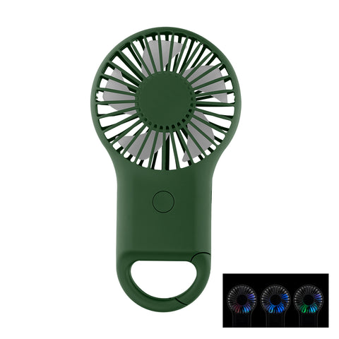 Rechargeable Handheld Fan With Carabiner 2.0