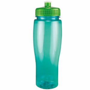 Aqua Blue/Translucent Green Lid Blank