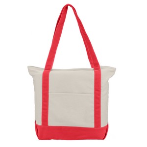 Zephyr - 12 oz. Cotton Canvas Tote Bag - Heat Transfer