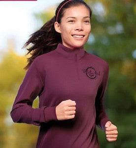 Adult 1/4 Zip Fleece Pullover - Embroidered