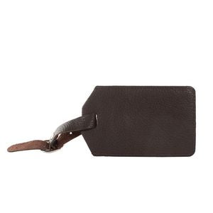 000902 Bugatti Leather Luggage Tag