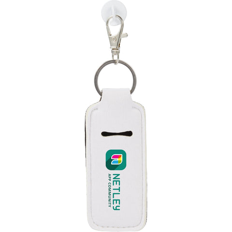 Bottle Charm w/ Neoprene Chapstick Holder