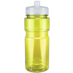 20 Oz. Translucent Recreation Bottle w/ Push Pull Lid
