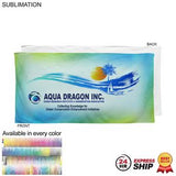 24 Hr Express Ship - Plush and Soft Velour Terry Cotton Blend Beach Towel, 30x60, Sublimated