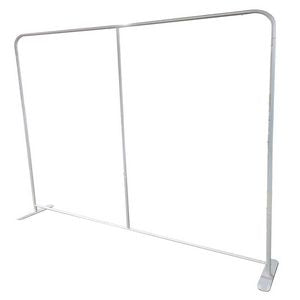 10'W x 8'H EuroFit Straight Wall Hardware Only, Frame and Carry Case. Graphics are not included