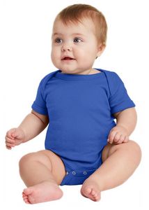 Rabbit Skins™ Infant Short Sleeve Baby Rib Bodysuit