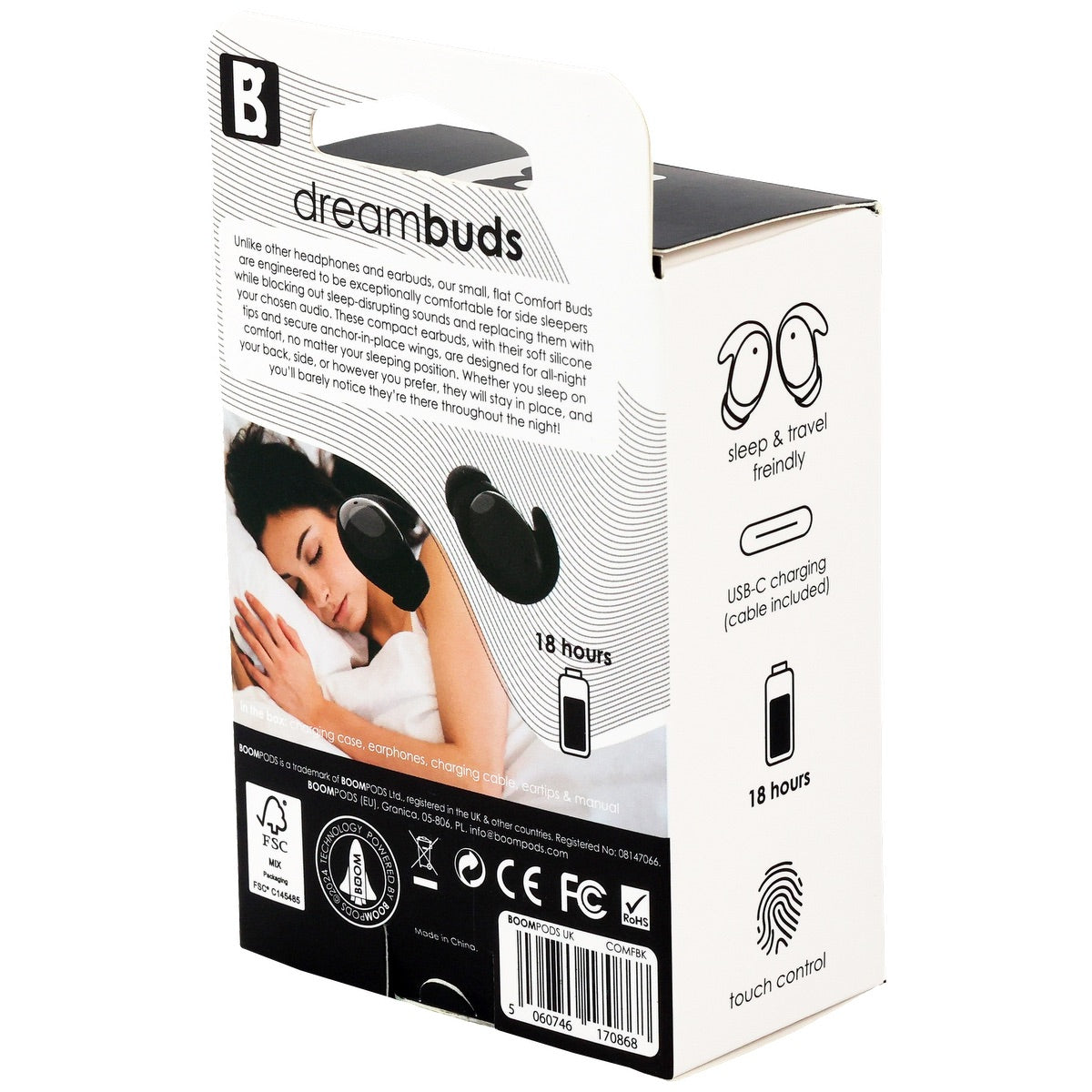 Boompods TWS Sleep DreamBuds