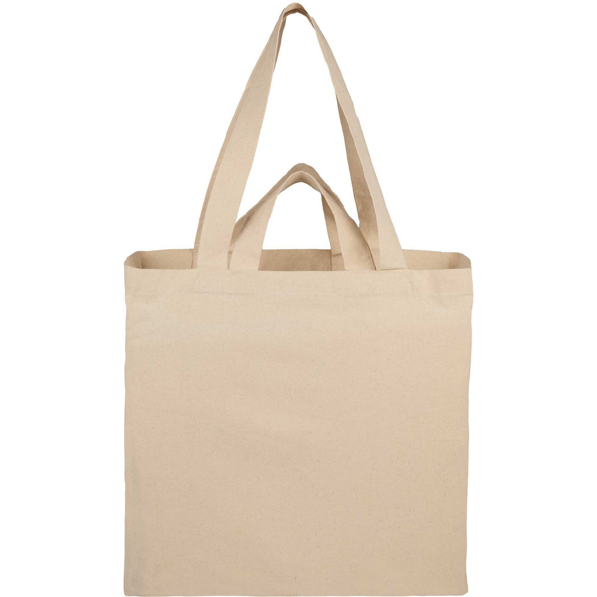 Organic 6oz Cotton Dual Carry Tote